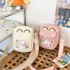 Прозрачная сумка через плечо в японском стиле Kawaii Itabag, модная сумка
