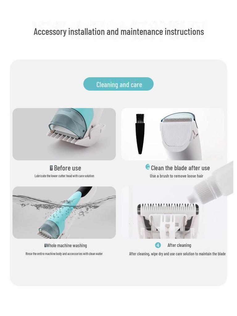 WAIKIL Портативный детский фен с керамическим лезвием USB