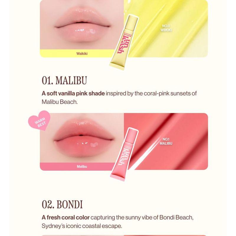 UNLEASHIA - Sunset Dazzle Gloss Balm - 6 Colors