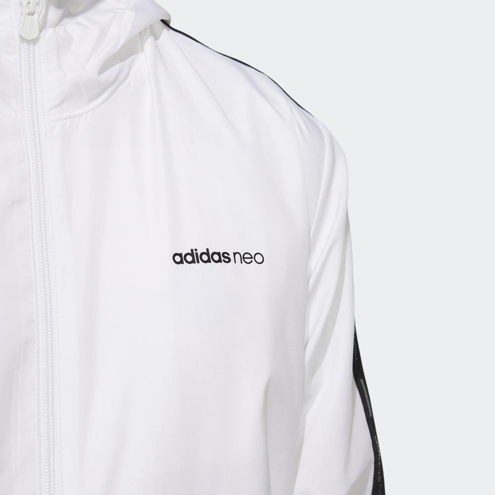 adidas Neo M Fav Any Wb 2 Спортивная куртка с капюшоном и принтом логотипа Мужские куртки белые GP5651