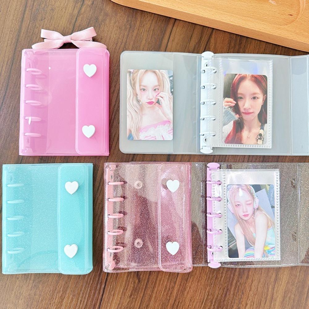 5 отверстий обложка для дневника блокнот большой емкости фотоальбом именная карточка