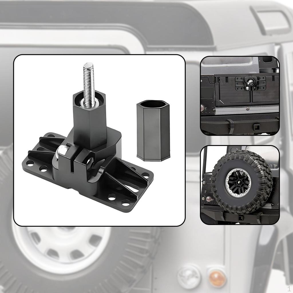 RC Toy Car Spare Accessories Decoration,Simulation Wheel Holder Carrier Bracket for