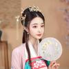 Hair Fork Chinese Hairpin Set Women Hair Accessories Hairstyle Design Tool Pearl Tassel Hair Stick