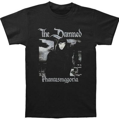 Мужская футболка с коротким рукавом The Damned Phantasmagoria черного цвета, размеры S-4XL