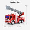 Негабаритные детские игрушки-пожарные, автомобиль, пожарная машина, электрическая игрушечная машина, распылитель воды, музыка, свет, развивающая игрушка для детей