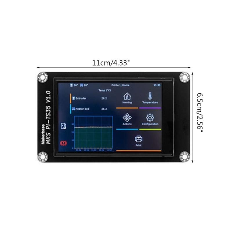 Контроллер платы управления MKS PI V1.1 64-битный SOC-onboard PI-TS35 Дисплей Klipper для материнской платы 3D-принтера
