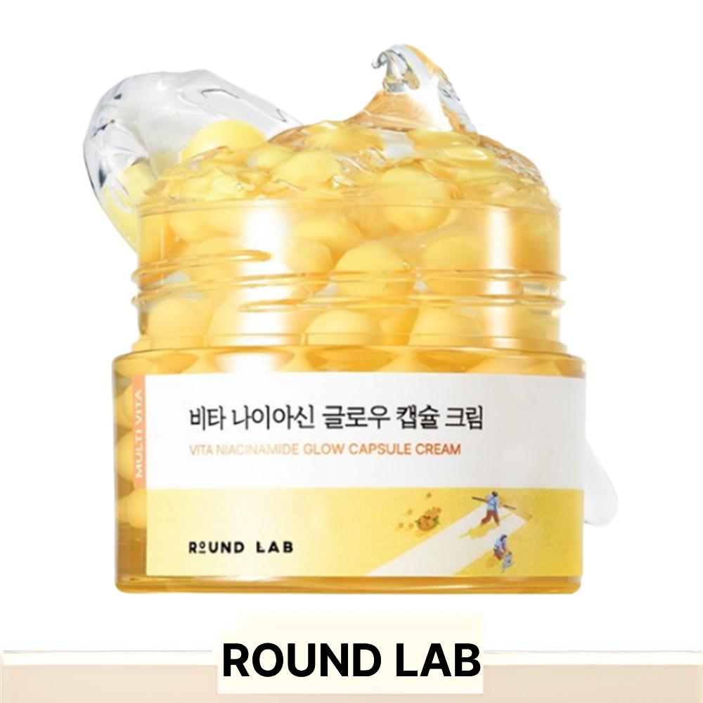 ROUND LAB Крем-капсула Vita Niacin Glow – Осветляющий увлажняющий крем с ниацинамидом 50 мл