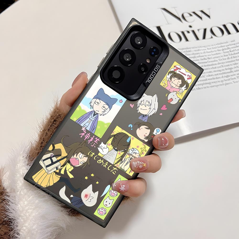Аниме K-Kamisama Kiss Чехол для телефона Samsung Galaxy S25 Edge S24 S23 S22 S21 S20 Ultra Funda Силиконовый Серебристый Чехол