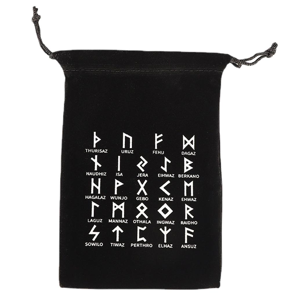 Multifunctional Storage Pouch with Drawstring Tarot Rune Bag Tarot Card Storage Bag Jewelry Bag for Tarot Enthusiasts