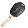 Чехол для ключа от машины jingyuqin Remote Car Key Shell для Toyota CAMRY 2012 2013 2014 2015 Corolla 2014 2015 с лезвием TOY43 с логотипом