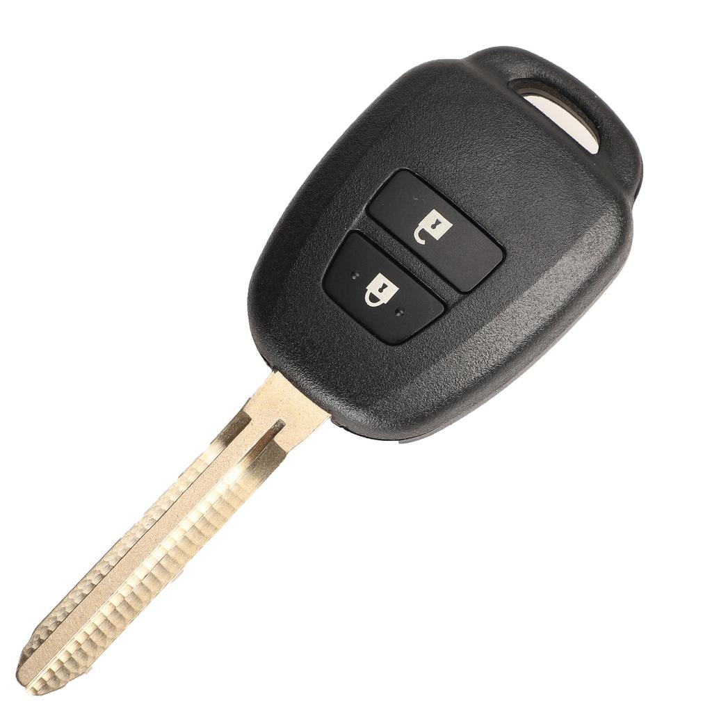 Чехол для ключа от машины jingyuqin Remote Car Key Shell для Toyota CAMRY 2012 2013 2014 2015 Corolla 2014 2015 с лезвием TOY43 с логотипом
