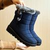 Waterproof Winter Boots for Women New Faux Fur Long Plush Snow Boots Woman Platform Shoes Warm Cotton Couples Ankle Boots