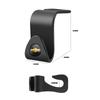 2Pcs Car Interior Portable Seat Back Hooks For Chevrolet Cruze Sonic Silverado Corvette Trax Camaro Equinox Z71 Aveo Lacetti SS