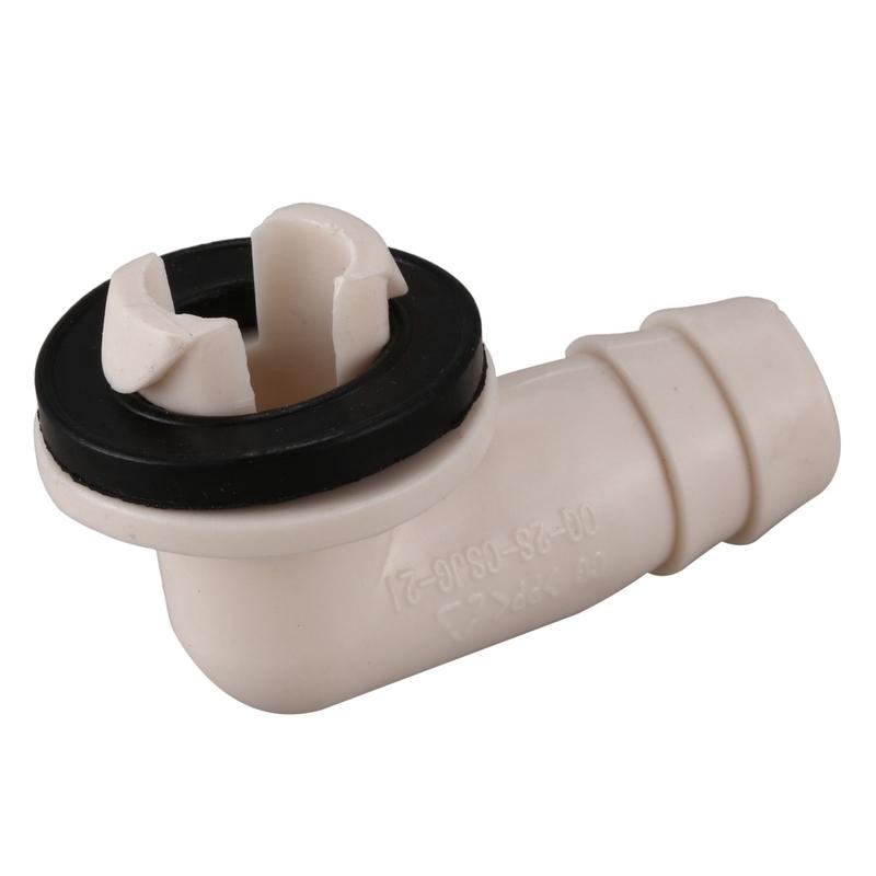 10X Air Conditioner Ac Drain Hose Connector Elbow Fitting for Mini-Split Units and Window Ac Unit 3/5 Inch(15mm)