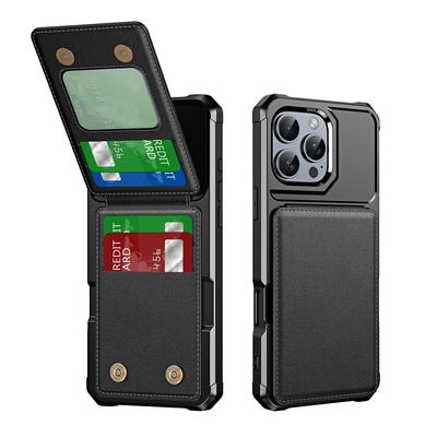 Для Apple iPhone 16 15 14 Plus 13 12 mini 11 Pro Max чехол Роскошный чехол для карт из искусственной кожи Высококачественный мягкий противоударный чехол-подставка из ТПУ