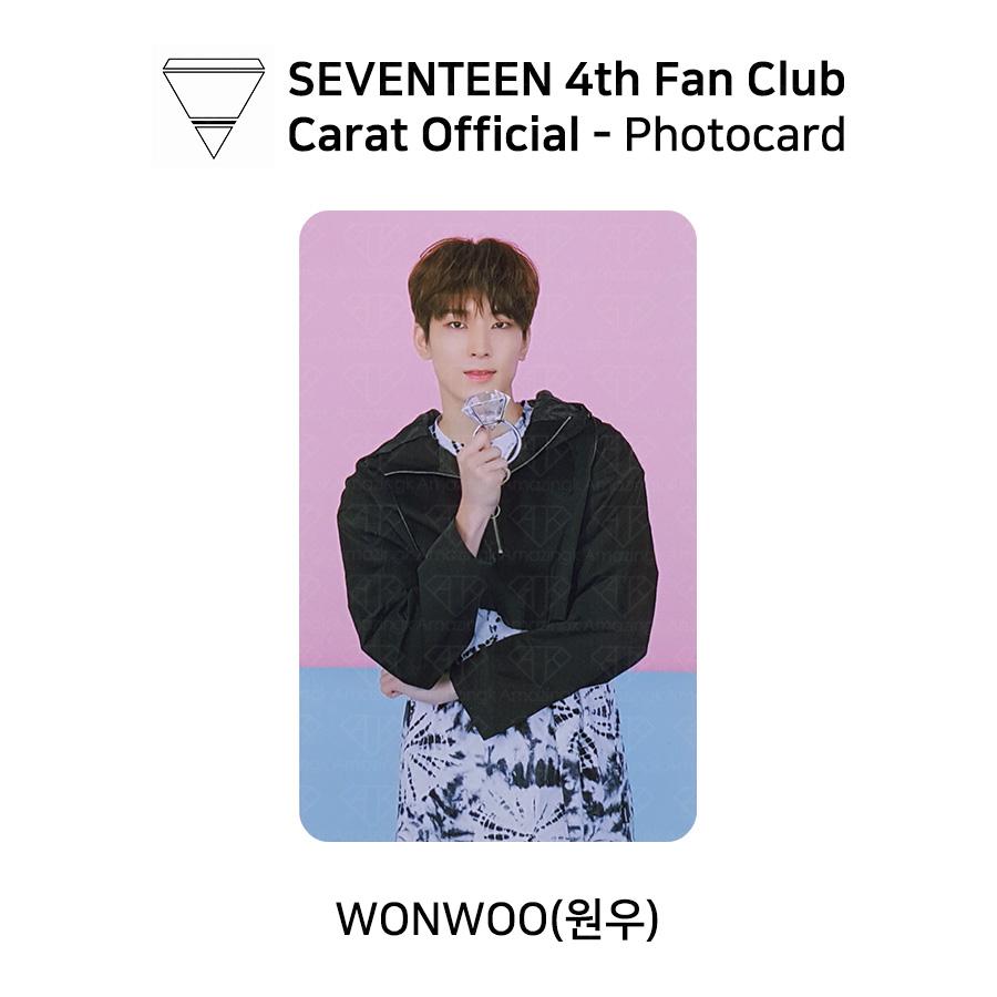 Seventeen Fan Club Carat 4th Term Goods Official Photocard KPOP