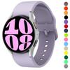 Silicone Strap For Samsung Galaxy Watch 7 6 5 4 44mm 40mm 5 45mm 20mm Bracelet Galaxy Watch6 4 Classic 47mm 43mm 46mm 42mm Band