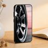 Чехол для телефона с рисунком автомобильного колеса для Samsung S25, S24, S21, S22, S23, S30, Ultra, S20, Plus, Fe, Lite, Note, 10, Черный чехол
