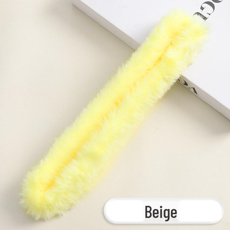 Faux Rabbit Fur Pipe Cleaners - 25mm Thick, Dense, Handmade DIY Puppy Hair Strips