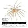 5pcs Set S/M/L Fishing Bait Floating Design Sea Fishing Lure Sea Urchin Lure  Fishing Accessories
