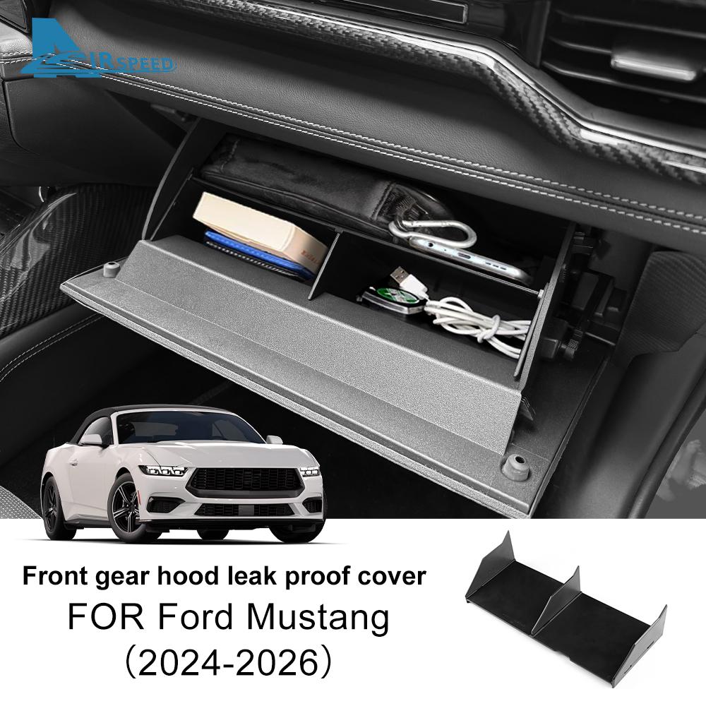 Для Ford Mustang GT Dark Horse EcoBoost 2024 2025 2026 Автомобильный Передний Пассажирский Со-пилот Перчаточный Ящик Подлокотника Вставка-разделитель для Хранения