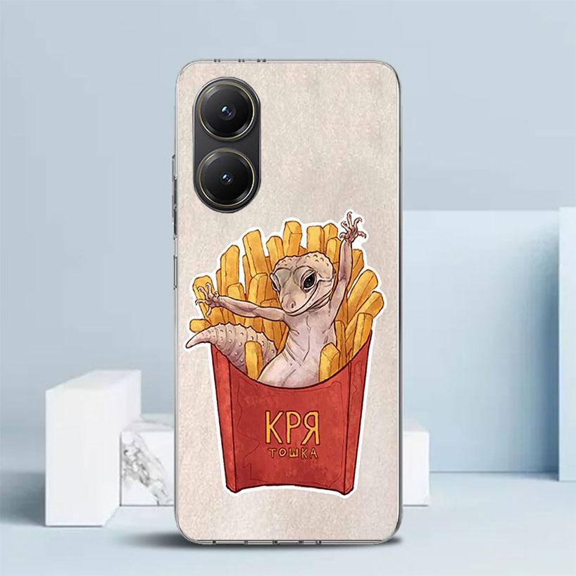 Lizards Geckos Soft Cover for Xiaomi Poco F7 Ultra X7 X6 X5 Pro M7 Phone Case Redmi 15 15C 13 13C 12 12C 10 10C Print Shell Poco