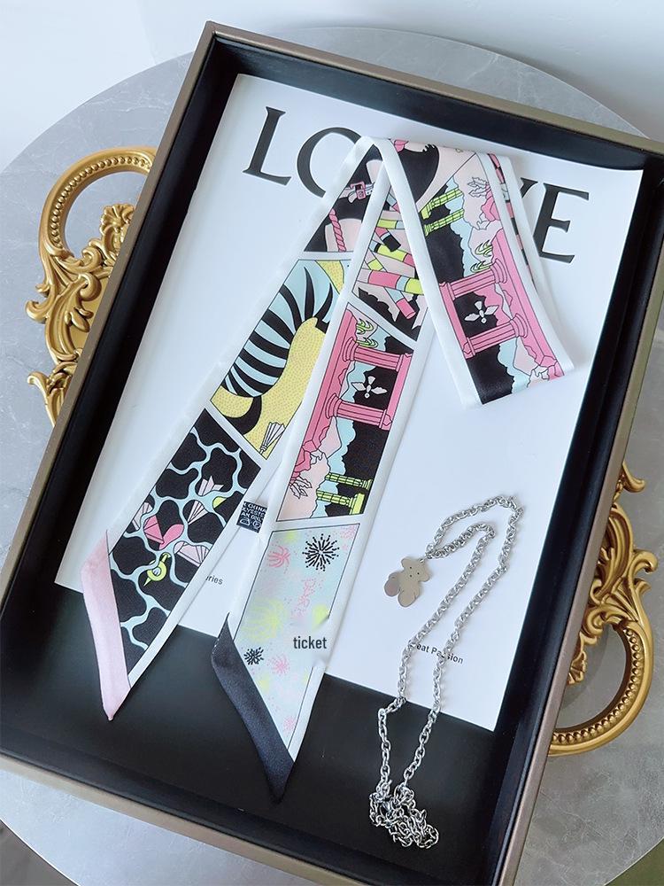 Ленточный декор для ручки сумки-тоут