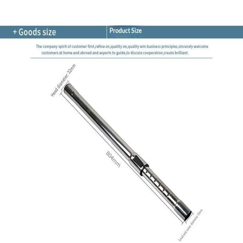 Adjustable AD24 Vacuum Cleaner Telescopic Tube 32/35mm Universal Connection Pipe for Home Carpet Floor Cleaning