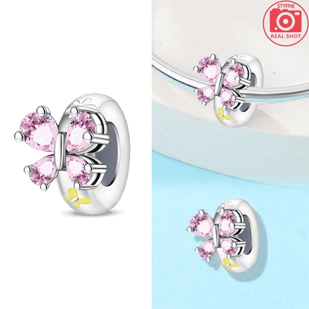 Original Copper Colored Animal Heart Beads Pink Bow Insect Beetle Beads Fit Bracelet Diy Jewelry Fine Gift Accessory Making