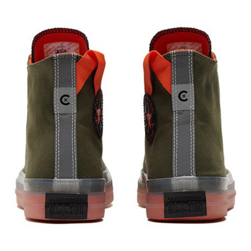 Converse Chuck Taylor All Star CX Модные высокие эспадрильи Унисекс Армейский зеленый