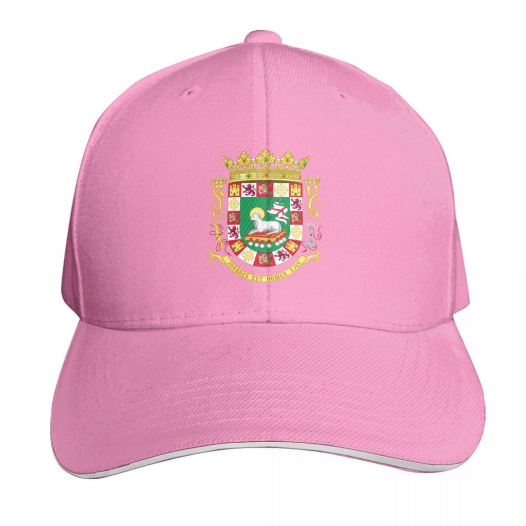 Puerto Rico coat of arms Baseball Cap Uv Protection Solar Hat Golf Trucker Hat hiking hat For Women Unisexs