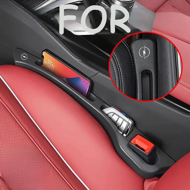 Car Seat Gap Filler Strips Car Storage Organizer bag box For Opel Corsa Astra Mokka Grandland X Insignia Zafira Vivaro Combo IM9
