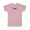 Gift T-Shirt : France Flag Colors French Travel Expat Country Minimalist