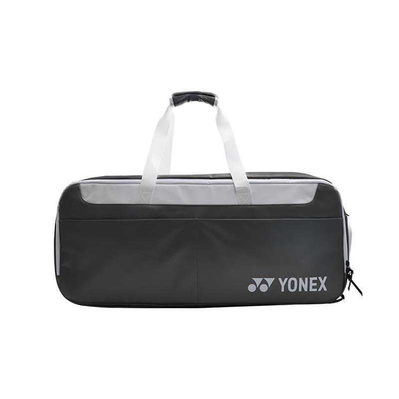 YONEX 48L Large Capacity Independent Shoe Compartment Multifunctional Synthetic Leather And Fabric Gym Bag Unisex Gym Bag BA339CR-O