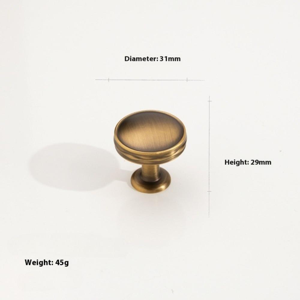 1 шт. винтажная ручка для шкафа, многоразмерная дверная ручка, антикварная ручка для ящика, мебельный аксессуар