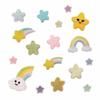 Embroidered Cartoon Rainbow Star Patch for Kids' Clothing