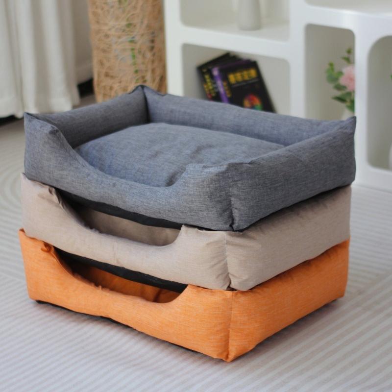 All Seasons Pet Bed Soft Breathable Dog Beds Sleeping Pad Dog Sofa Cushion Mat Kennel Products Pet Calming Dog Bed House