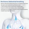 Тренажер для дыхания, респиратор для легких, оборудование для фитнеса, дыхательный силиконовый тренажер для высотных тренировок, инструмент для упражнений на выдохе на открытом воздухе