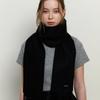 Basic Wool 100 Muffler - Black