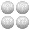 56MM Transformers Emblem Car Wheel Hub Center Caps Rim Cover Badge Stickers Auto Accessories For Ford Focus Fiesta Ranger Mondeo