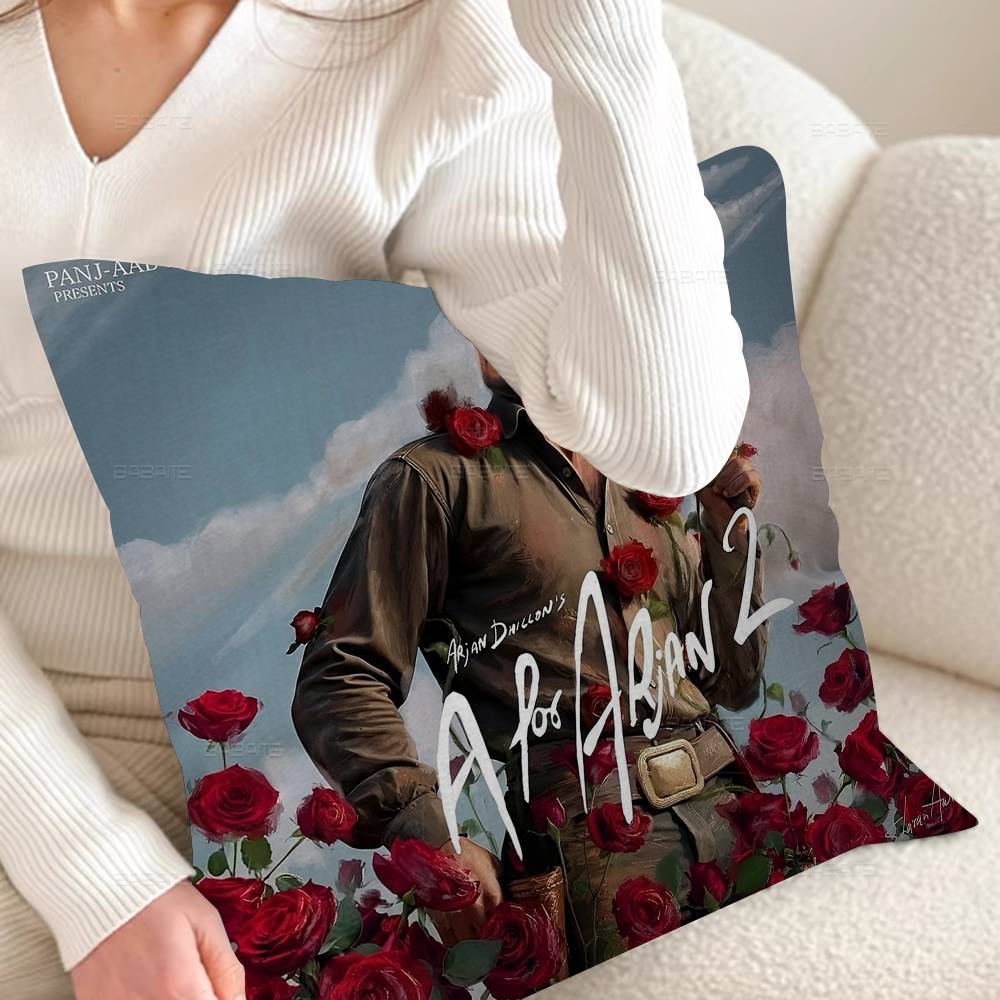 Music AArjan Dhillon Decorative Room Aesthetics Pillow Case Home Decor Bedroom Sofa Bed Couch Pillow Cover x