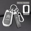 AGX4   Zinc Alloy Car Key Case Cover Citroen C4 C5 C3 C1 C2 C6 C8 Picasso Berlingo VTS Xsara C-Crosser C-Elysee Jump KeyChain Metal Key