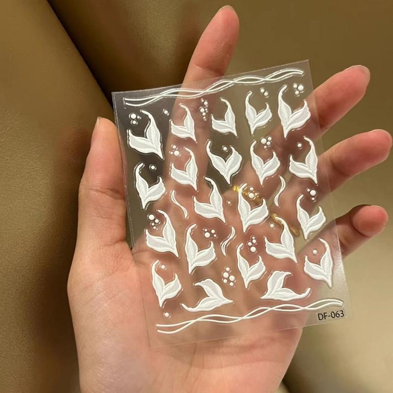 3D Наклейки на ногти «Рыбий хвост», Наклейки для нейл-арта, Маникюрные наклейки для женщин, DIY украшение для нейл-арта