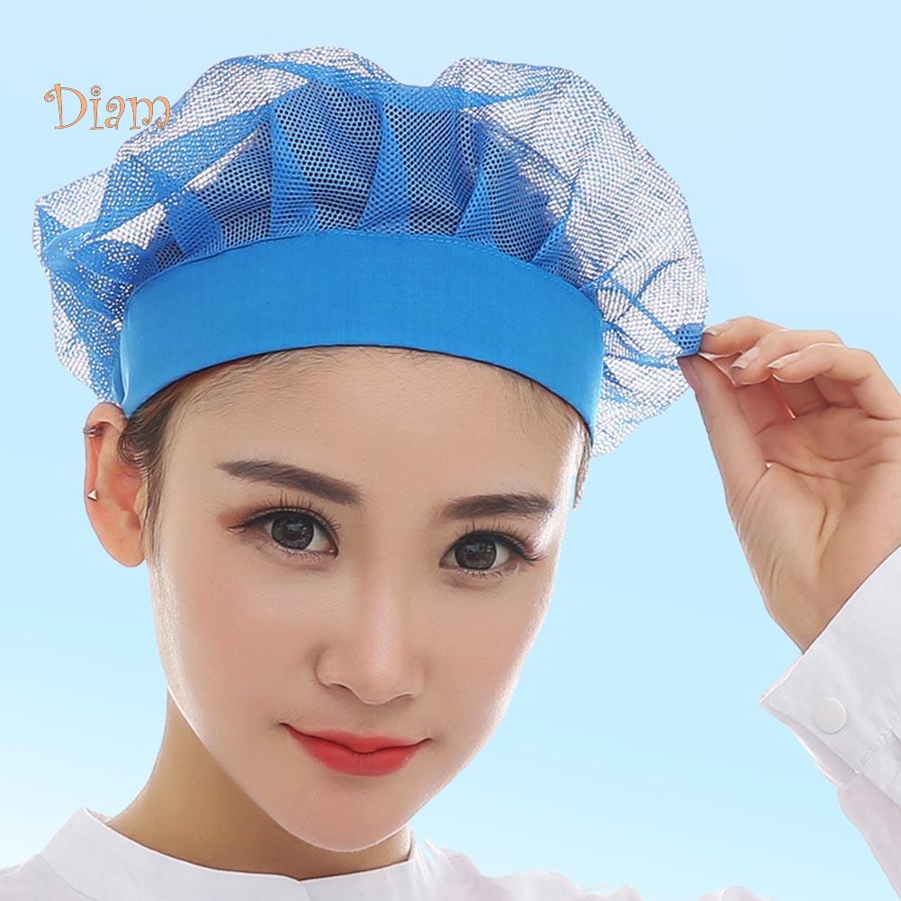 Унисекс регулируемый поварской колпак с дышащей сеткой для использования на кухне и на заводе