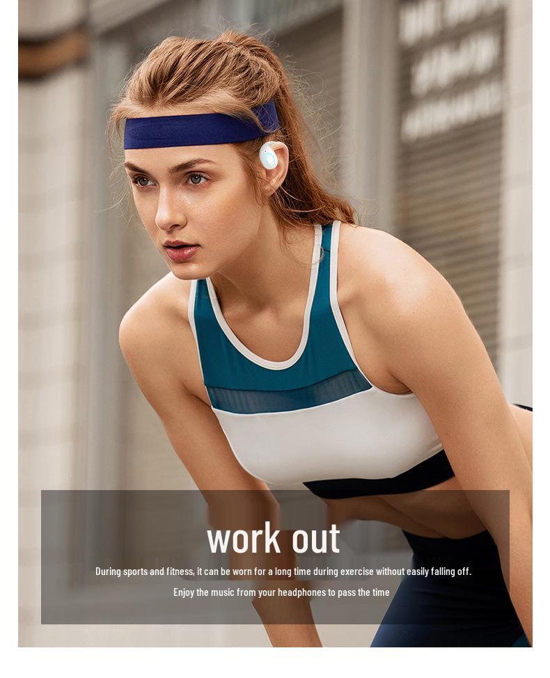 K9 Over-Ear Bluetooth Earbud: New Wireless Bone Conduction Design for Business & Sports