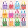 12Pcs Gift Bag Beach Non-Woven Tote Bag Flip Flop Pattern Tote Bag Gift Beach Waterproof Tote Bag Waterproof Multicolor