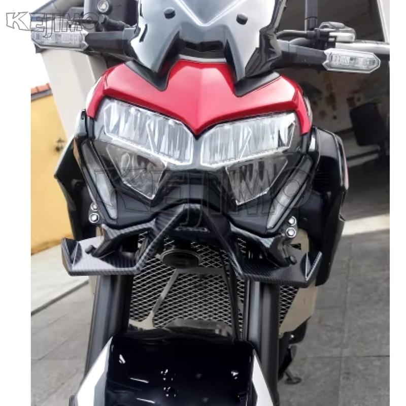 2025 Motorcycle Accessories Z900 Front Spoiler Winglet Aerodynamic Wing Spoiler For Kawasaki Z900 Z 900 2024