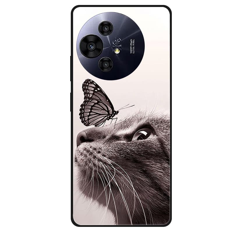 Чехол для телефона TCL 50 Pro NxtPaper 5G, ТПУ силиконовая защита, Черная крышка для TCL 50 NxtPaper 50Pro 50NxtPaper, Задний бампер