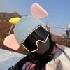 Ski warm Helmet Cover for Women Men Skiing Helmet Covers Decor Snowboard Washable Outdoor Sports Cute Knitted Helmet Accessories