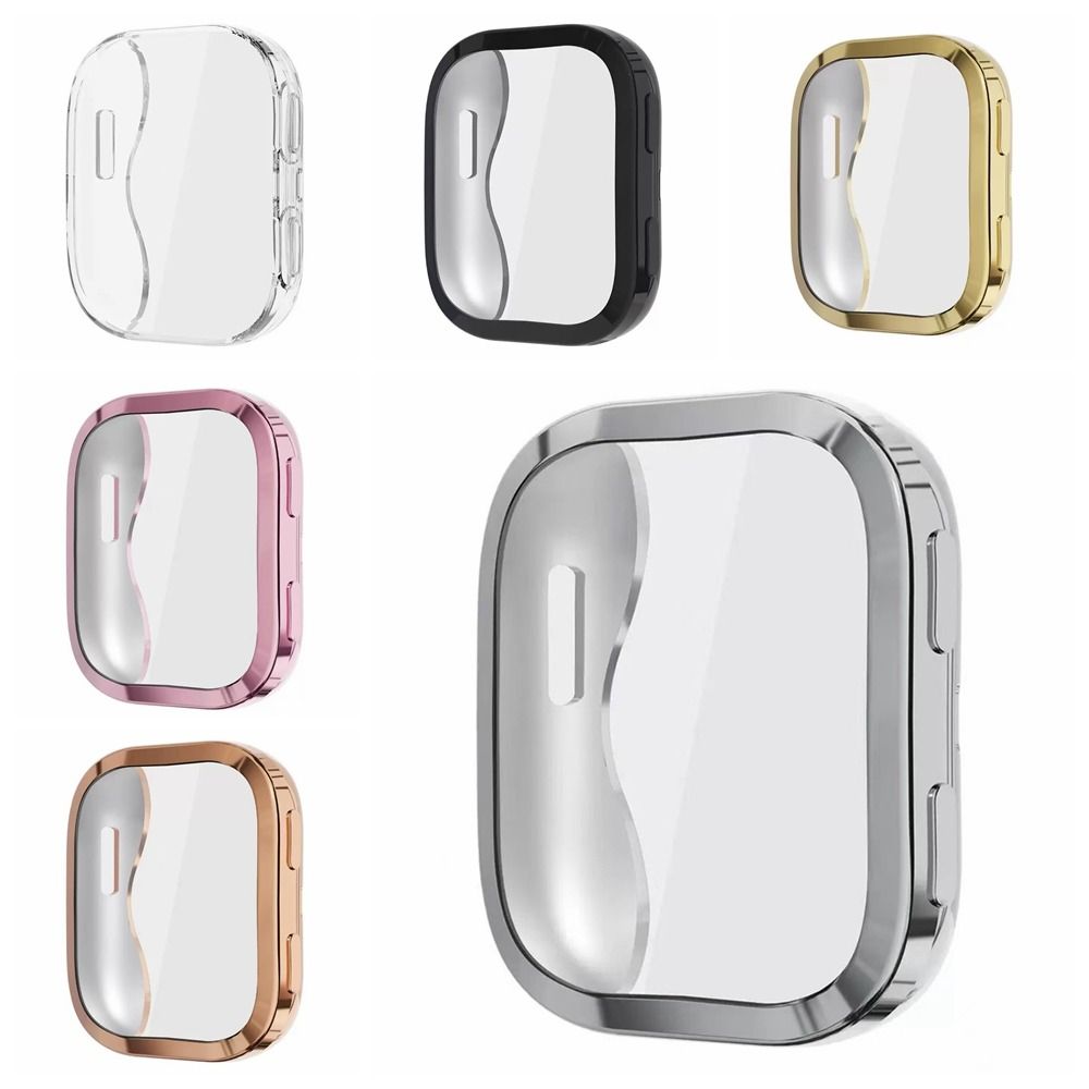 Bumper Screen Protector Full Coverage Cover Shell Protective Case for Amazfit Bip 6 Smart Watch